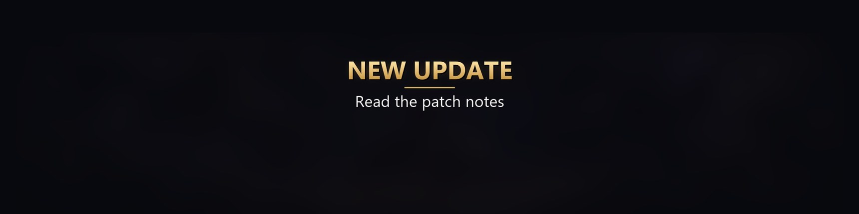 New Update - Read the patch notes